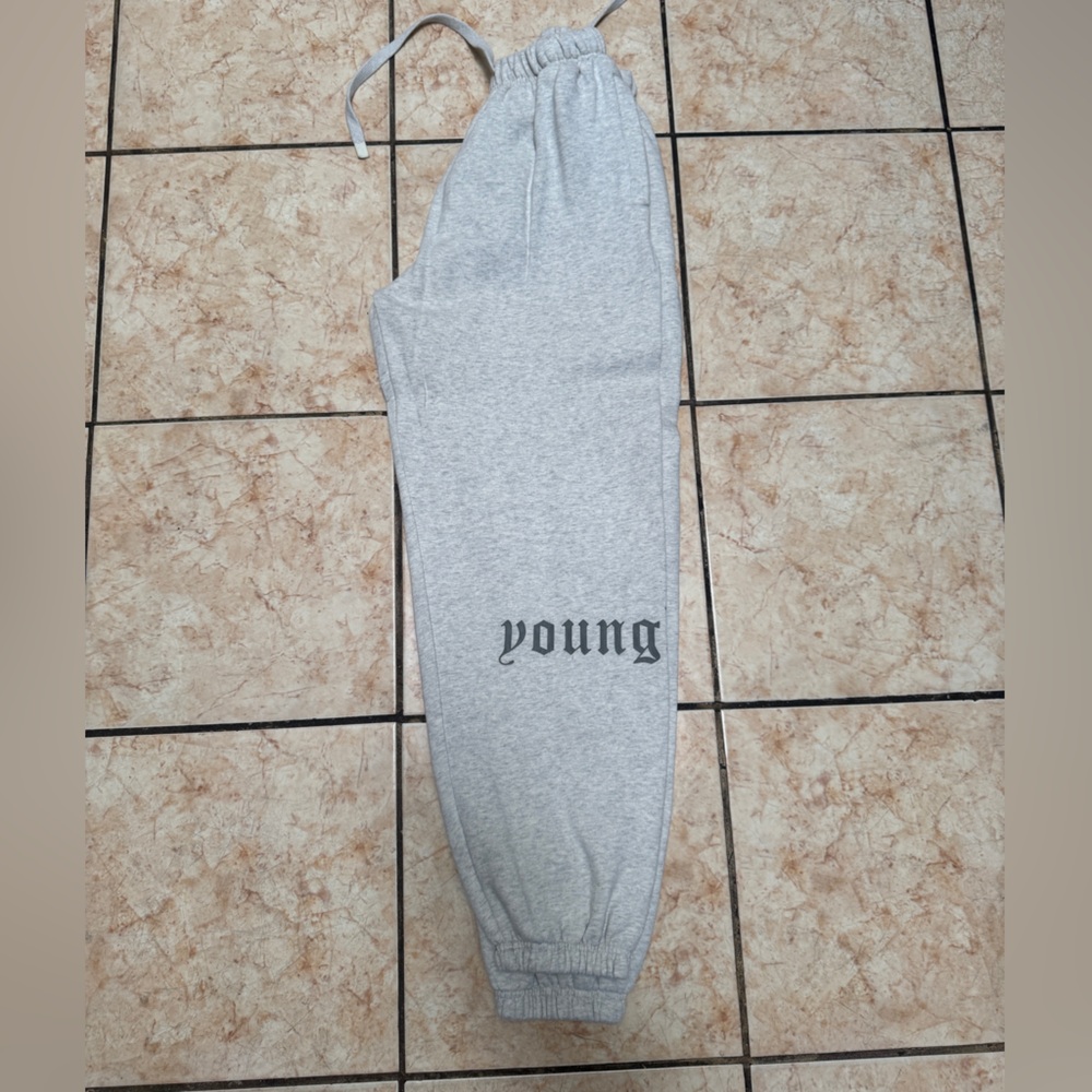 YoungLA Gray Track Pants